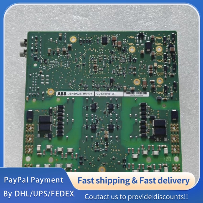 1  PCS USED ABB Control Board GD D830 B105 3BHE022678R0105  #LYQ007