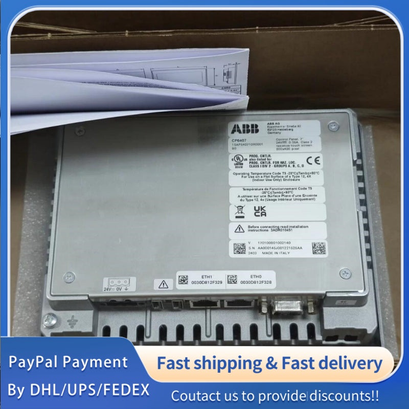 1  PCS  new ABB Touch Screen CP6407 1SAP540710R0001 #LYQ007