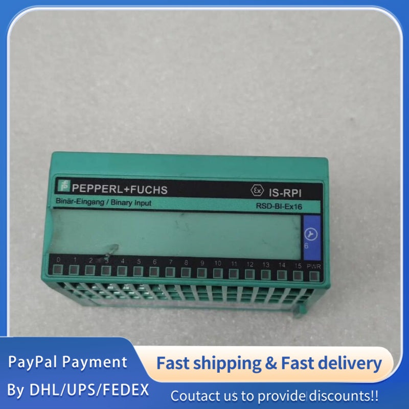 1pc  used  PEPPERL+FUCHS Module RSD-BI-Ex16 #LYQ007