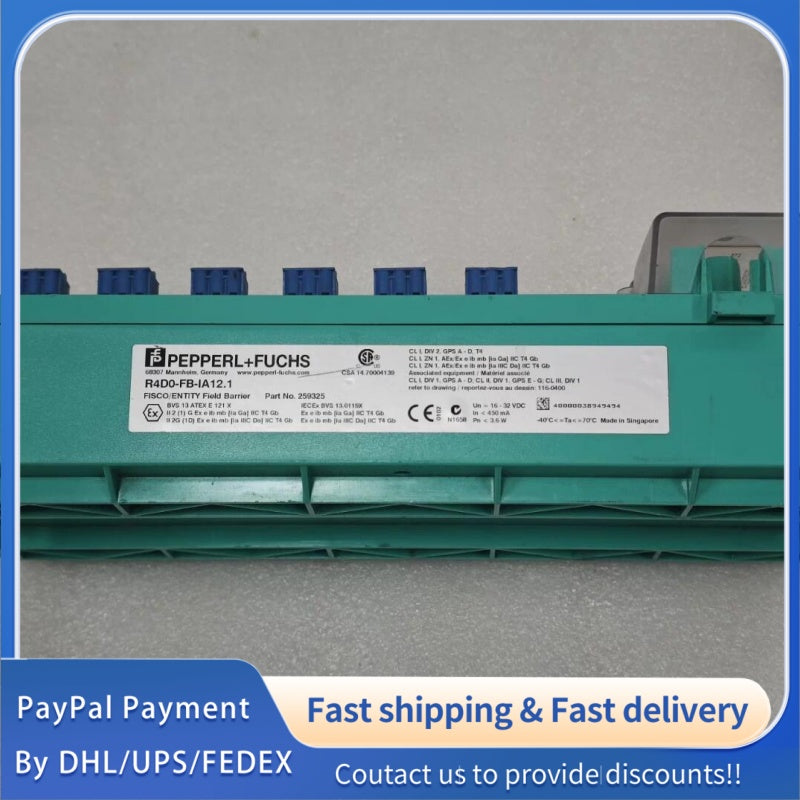 1pc  used  PEPPERL+FUCHS Module R4D0-FB-IA12.1  #LYQ007