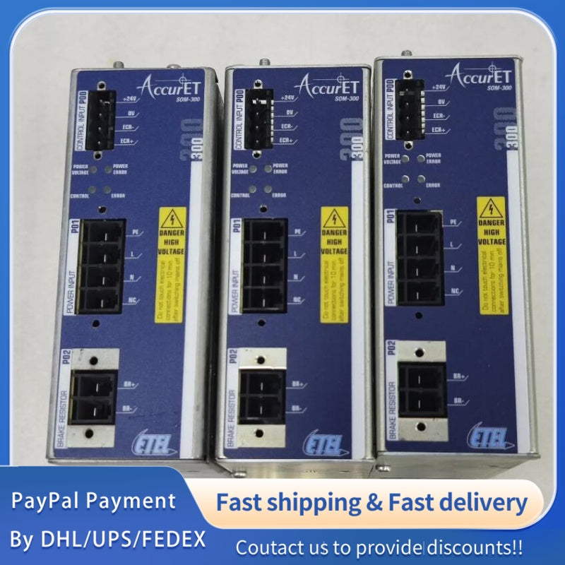 1PC for  used  ETEL Servo Drive EA-S0M-300-40/80A-0000-00 #LYQ007