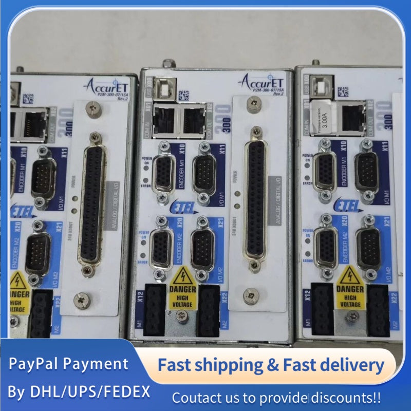 1pc  used ETEL Servo Drive EA-P2M-300-07/15A-0100-01 #LYQ007