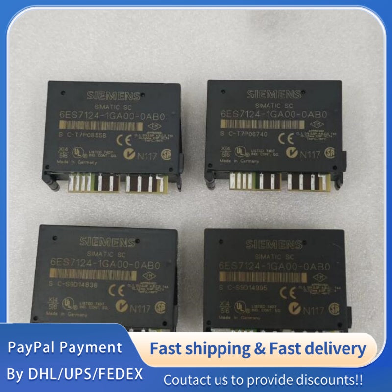 1  PCS used SIMATIC Module 6ES7124-1GA00-0AB0 #LYQ007