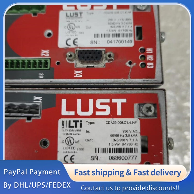 1pc  for USED LUST Drive CDA32.008.C1.4.HF#LYQ007