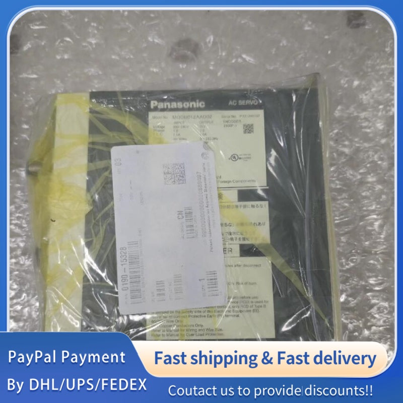 1  PCS used  Panasonic MQDB012AAD02 AC Servo Drive #LYQ007