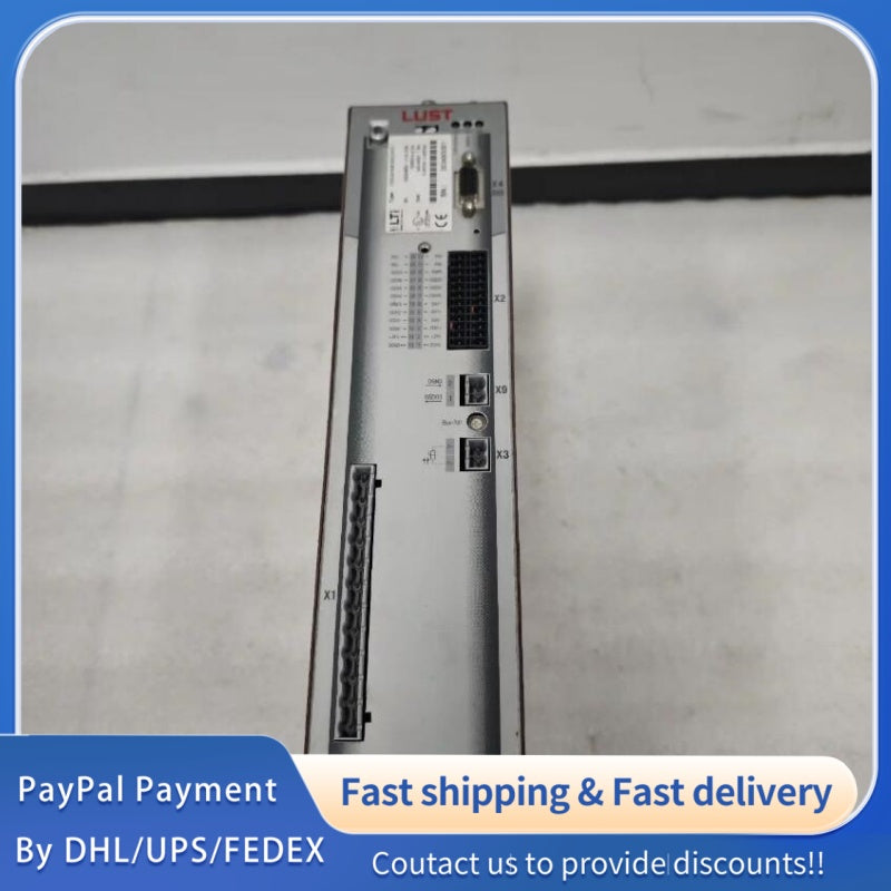1pc  used LUST Servo Drive CDE34.008 W2.0,PC1#LYQ007
