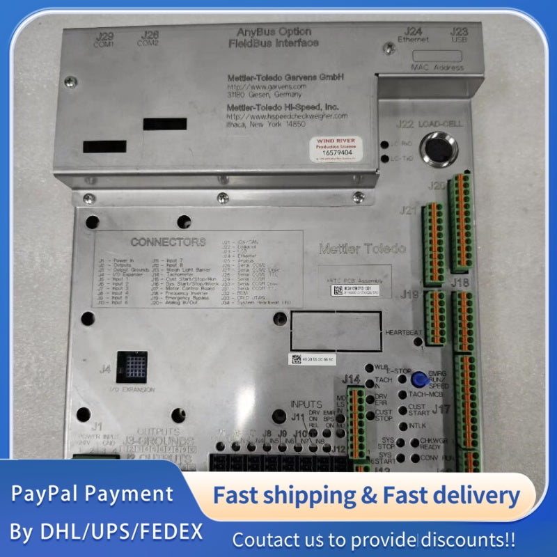 1pc  used Mettler Toledo XRTC PCB Assembly 0024105677D1321 #LYQ007