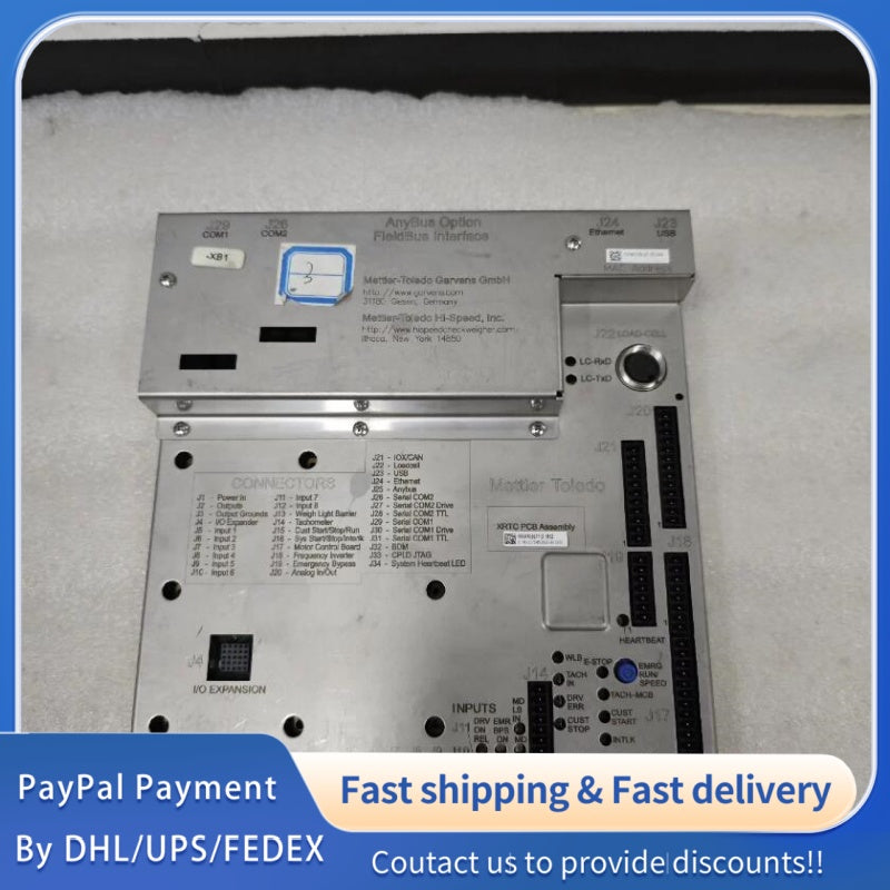1  PCS used Mettler Toledo XRTC PCB Assembly 0024105677G1812 #LYQ007