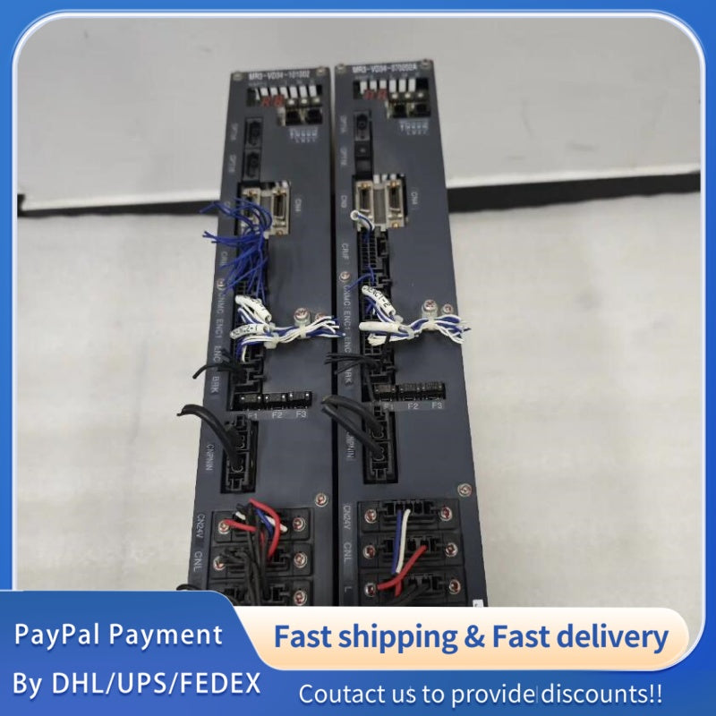 1pc  used Mitsubishi Servo Driver MR3-VD34-070202A #LYQ007