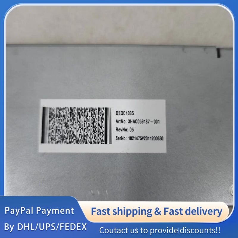1  PCS  USED  ABB I/O Module DSQC1035 (3HAC059187-001)   #LYQ007