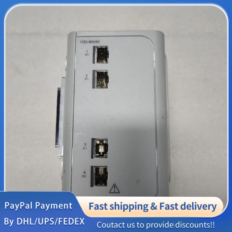 1  PCS used Allen-Bradley 1783-MX04S Industrial Ethernet Switch#LYQ007
