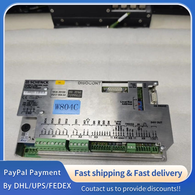 1  PCS  USED SCHENCK Controller VEA20100 #LYQ007
