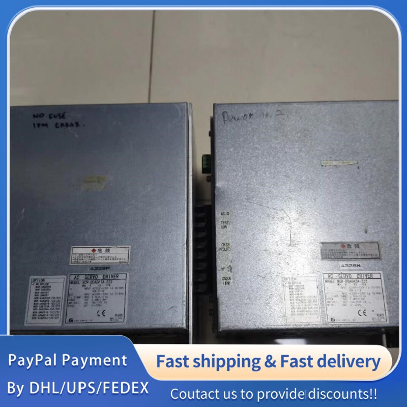 1pc  for USED NIKKI Servo Drive NCR-DDA0A2A-222 #LYQ007