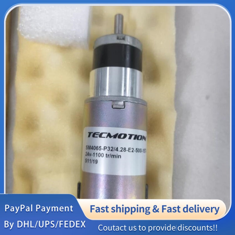 1  PCS USED TECMOTION Motor SM4065-P32/4.28-E2-500-157-I#LYQ007