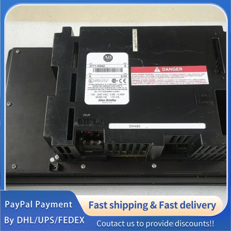 1  PCS USED Allen-Bradley HMI 2711-K9A2 Series E #LYQ007