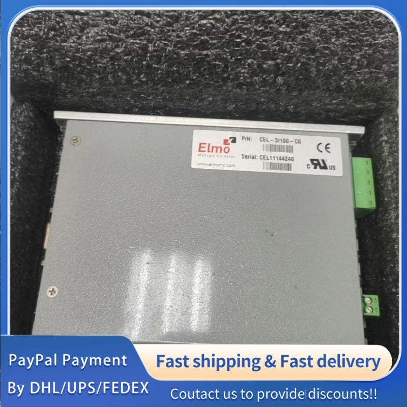 1  PCS  USED   ELMO Emerson Controller CLE-3/100-C6 #LYQ007