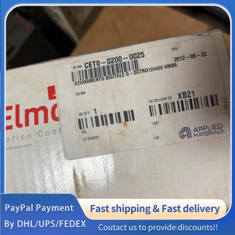 Elmo Inverter 1 PCS new Elmo Driver G-DCTR012/400-AMBA #LYQ007 – PLC inverter motor ...