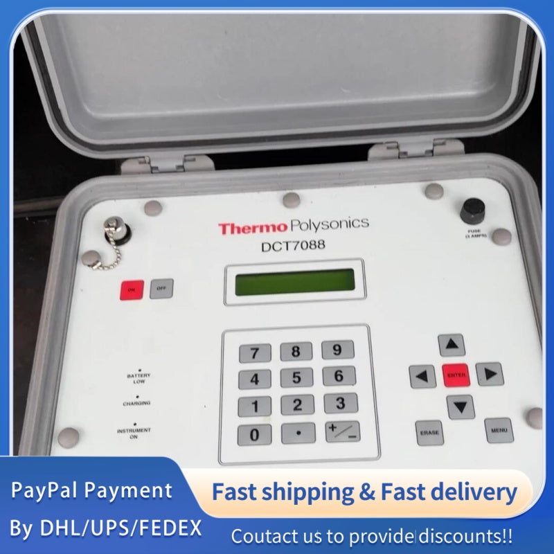 1  PCS used Thermo Polysomics DCT7088 Ultrasonic Flow Meter #LYQ007