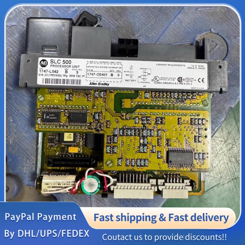 1  PCS used  AB SLC 500 Processor Unit 1747-L542 B3 #LYQ007