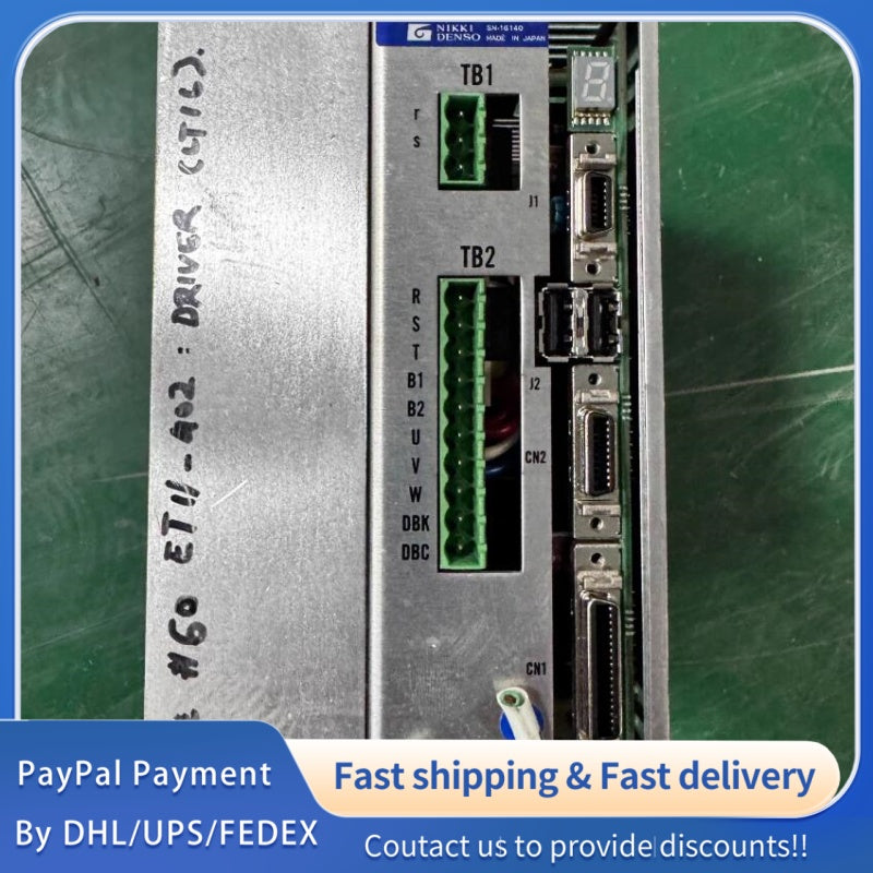 1  PCS used  NIKKI DENSO NCR-DAB0A2D-801-UL Servo Driver #LYQ007