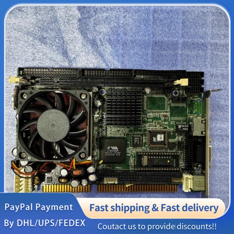 1  PCS used VIA SBC82631vA2 Industrial Control Mainboard #LYQ007