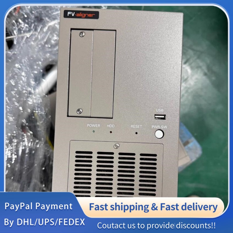 1  PCS  used FAST FV-aligner FV2330-W7e Vision Positioning System Controller #LYQ007