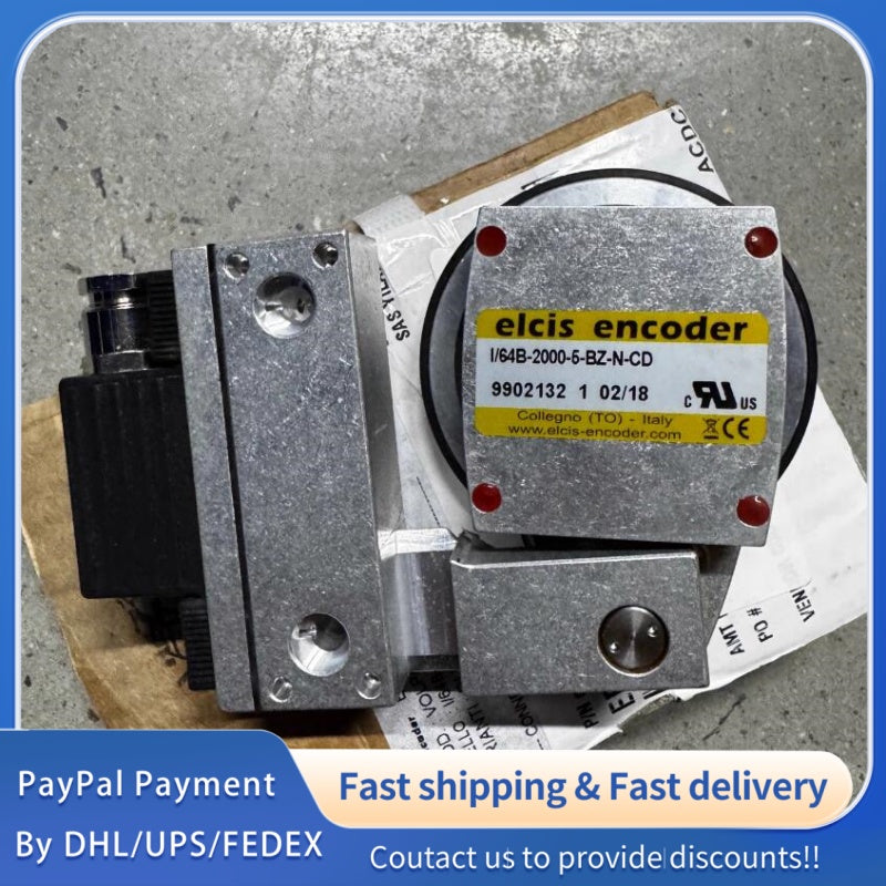 1  PCS used ELCIS Encoder I/64B-2000-5-BZ-N-CD 52861043000 #LYQ007