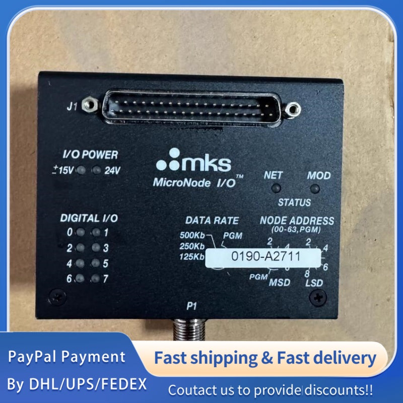 1  PCS USED MKS MicroNode I/O Controller 0190-A271  #LYQ007