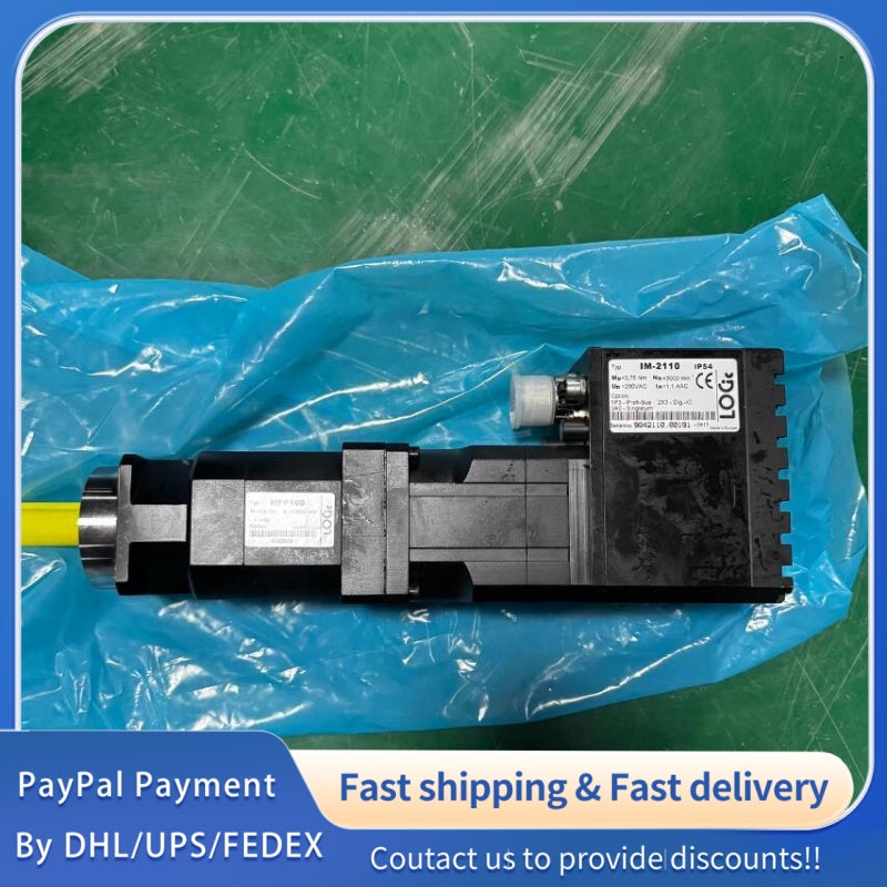1  PCS used LOGC Servo Motor IM-2110 #LYQ007