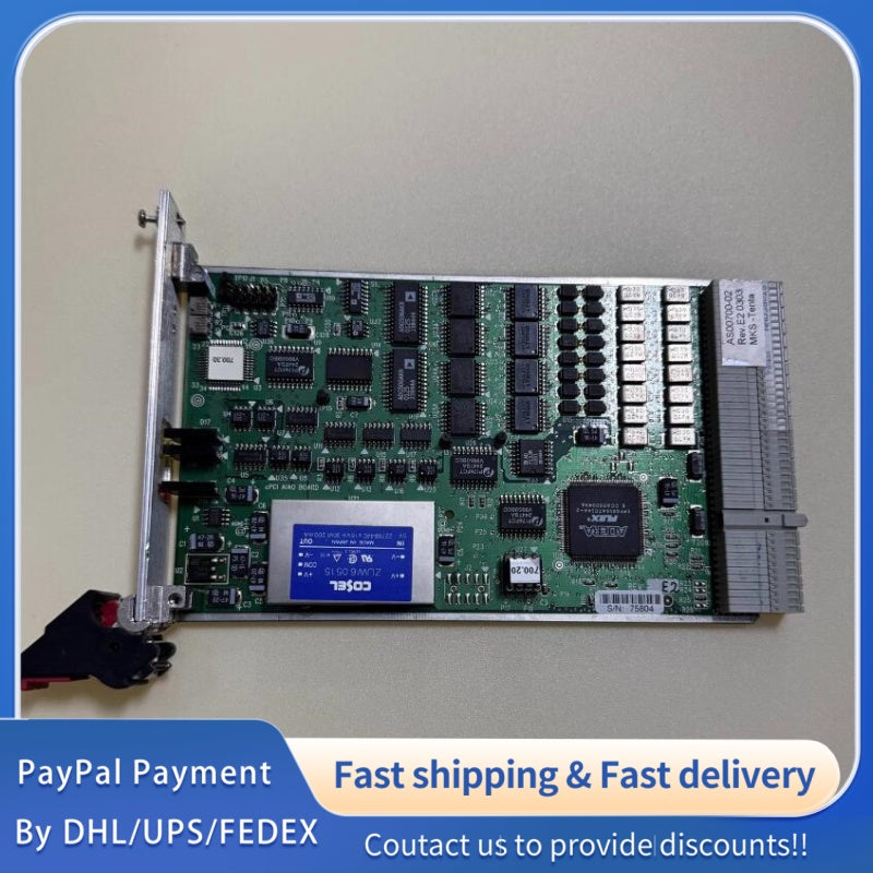 1  PCS used MKS AS00700-02 CPCI Board #LYQ007