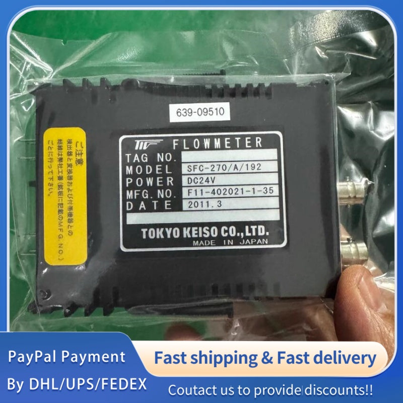 1  PCS new TOKYO KEISO SFC-270/A/192 Ultrasonic Flow Meter #LYQ007