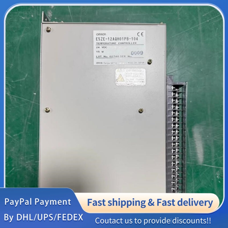 1  PCS used OMRON E5ZE-12AQH01PB-104 Temperature Controller  #LYQ007