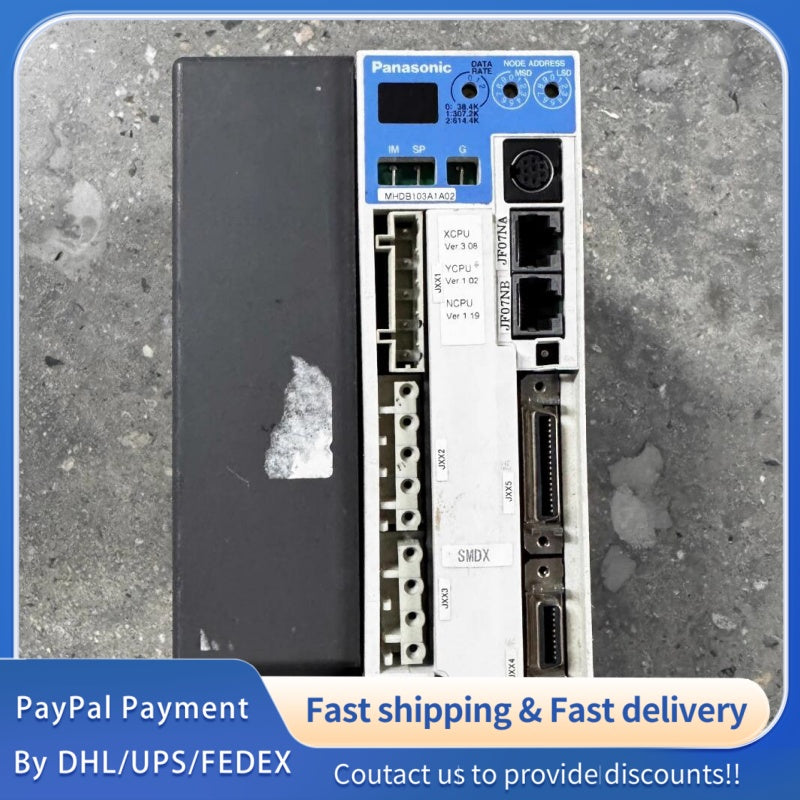 1  PCS used  Panasonic MHDB103A1A02 Servo Driver  #LYQ007