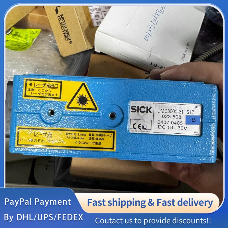 1  PCS USED  SICK Laser Ranging Sensor DME3000-311S17  #LYQ007