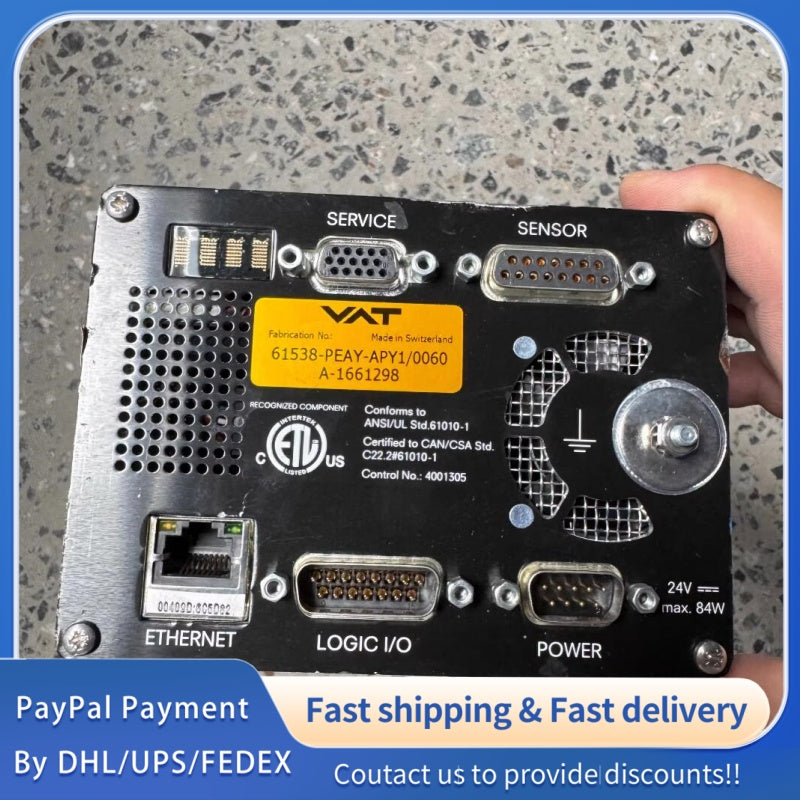 1  PCS used VAT Controller Model 61538-PEAY-APY1/0060#LYQ007