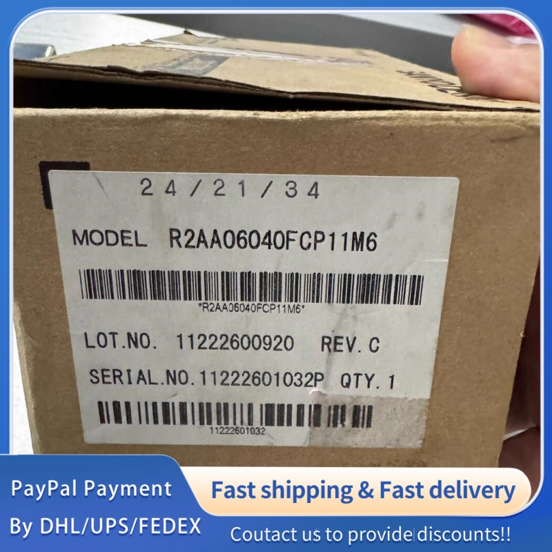 1  PCS new SANYO SANMOTION Servo Motor R2AA06040FCP11M6#LYQ007
