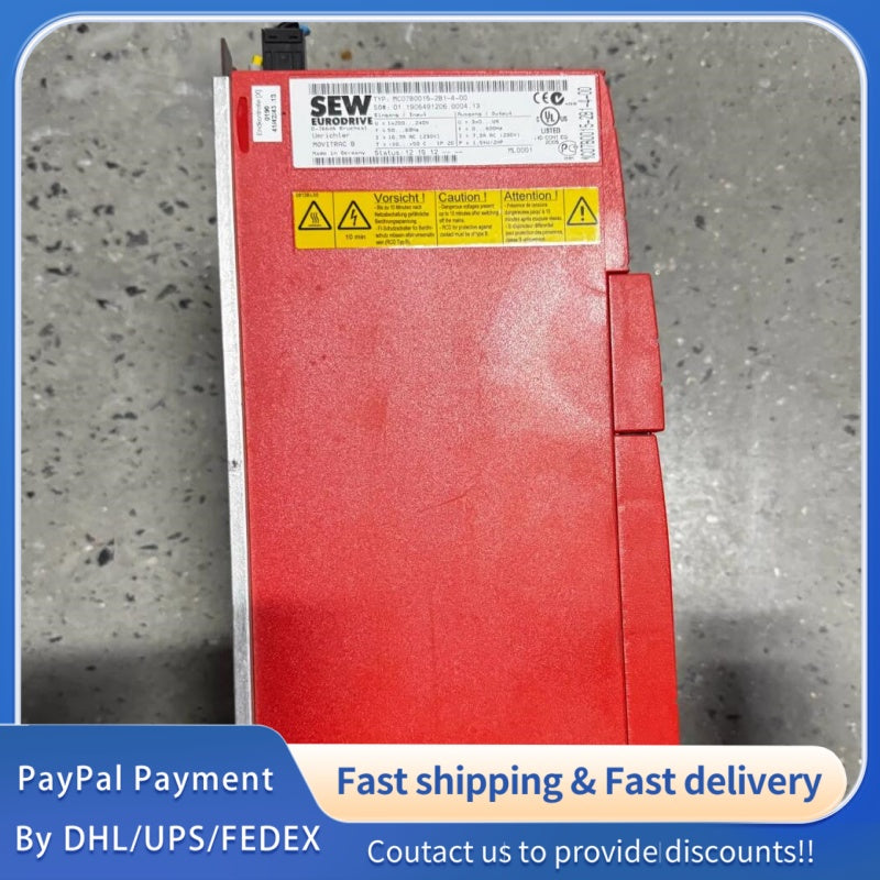 1  PCS  used SEW Inverter MC07B0015-2B1-4-00 #LYQ007