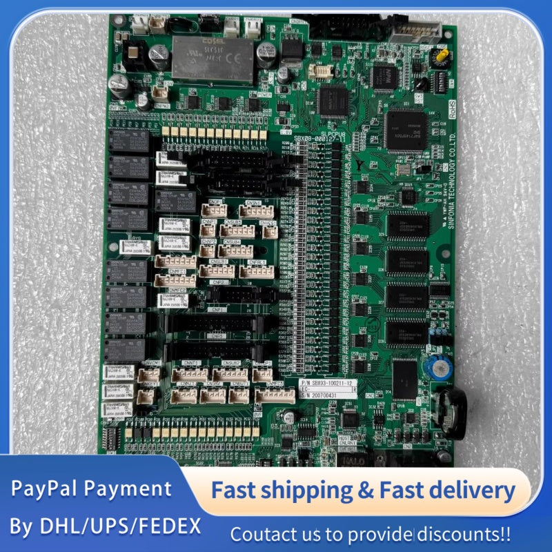 1  PCS   USED SINFONIA SBX93-100211-12 Control Board #LYQ007