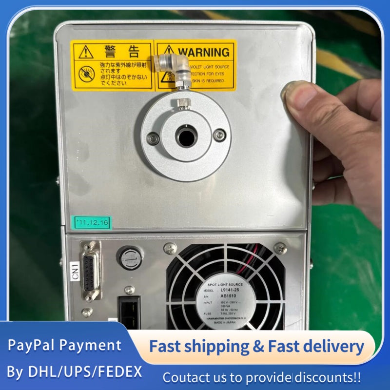 1  PCS USED HAMAMATSU L9141-25 UV Irradiator #LYQ007