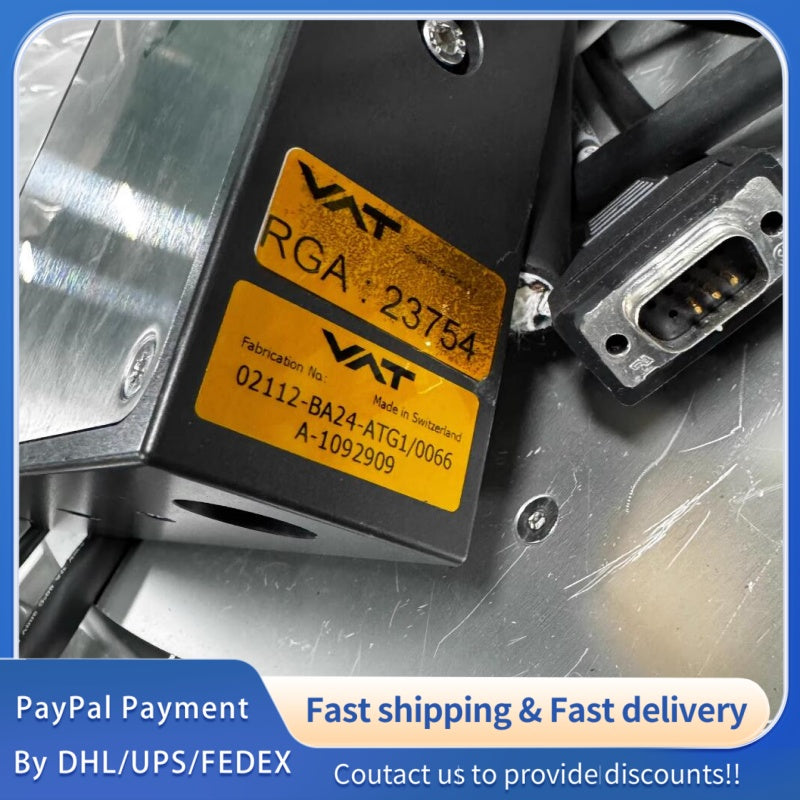 1  PCS used VAT Vacuum Valve 02112-BA24-ATG1/0066 #LYQ007