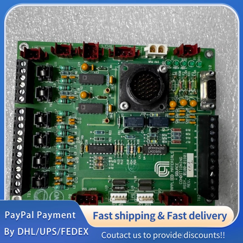 1  PCS used  APPLIED MATERIALS Board 0100-01801 #LYQ007
