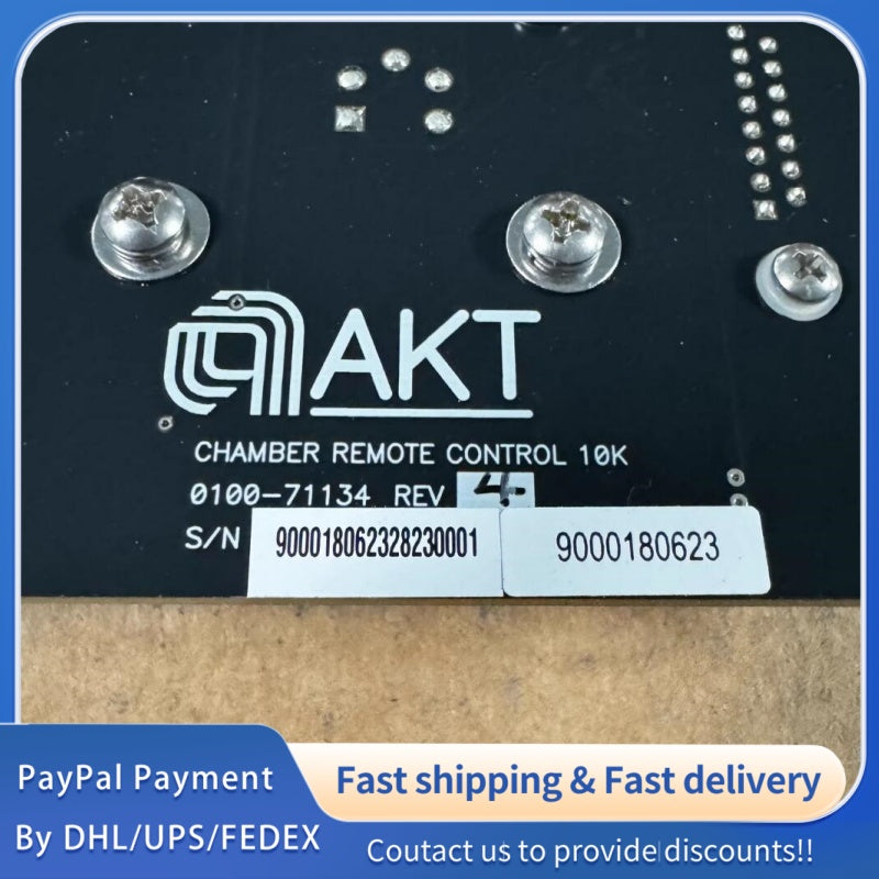 1  PCS used AKT CHAMBER REMOTE CONTROL 10K Circuit Board  0100-71134 #LYQ007