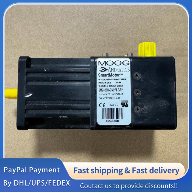 1  PCS used MOOG SM2320D-DN2PLS-F2 Motor #LYQ007