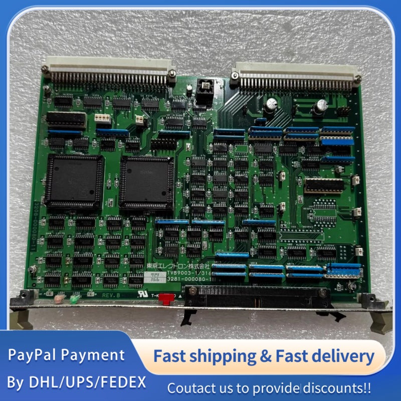 1  PCS used Tokyo Electron Data Acquisition Card TVB9003-1/316 3281-000080-1 #LYQ007