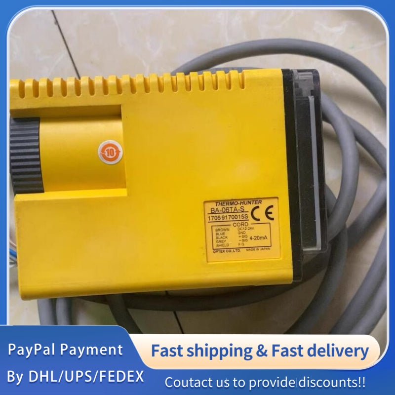 1  PCS USED OPTEX Online Infrared Temperature Sensor BA-06TA-S #LYQ007