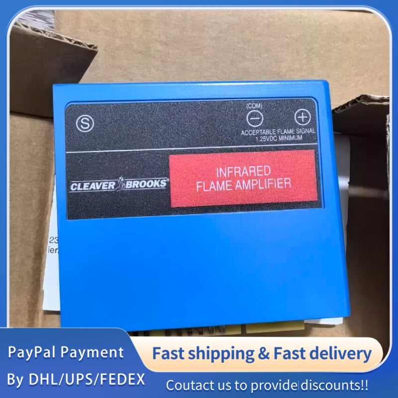 1  PCS USED Cleaver-Brooks Infrared Flame Amplifier CB833-2722 #LYQ007