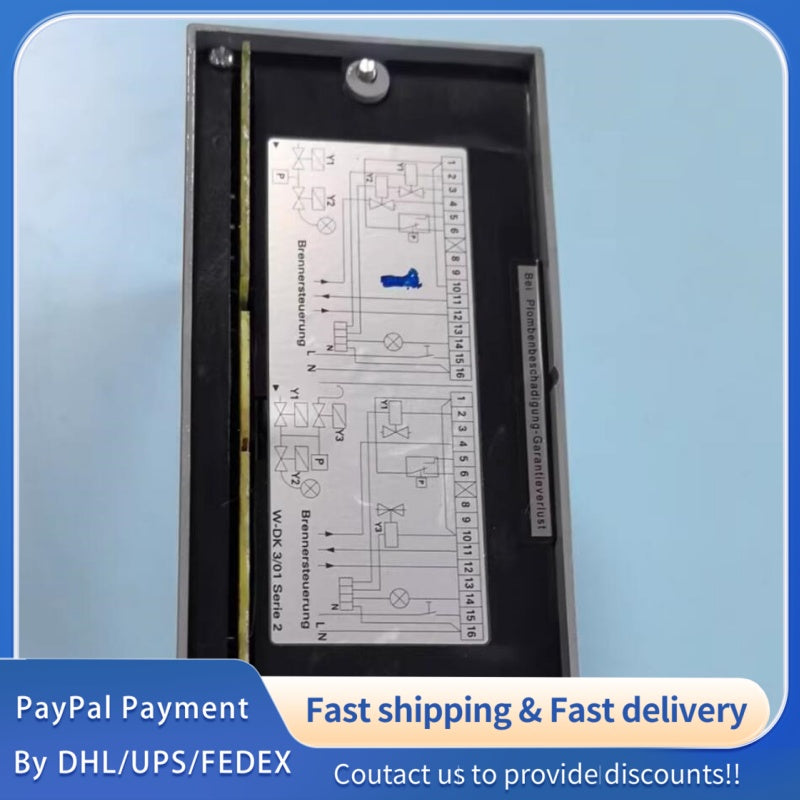 1  PCS used Weishaupt Leak Detector  W-DK 3/01 S-2 #LYQ007