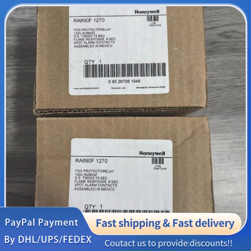 1  PCS new Honeywell RA890F1270 Protectorelay Flame Detection Control #LYQ007
