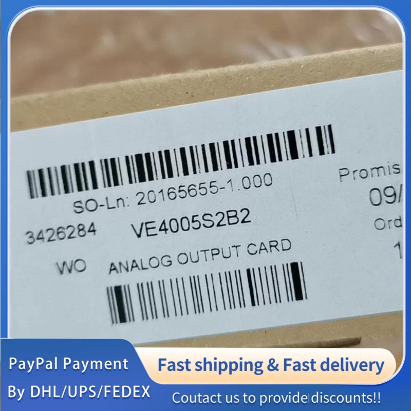 1  PCS NEW Emerson Deltav VE4005S2B2 Module#LYQ007