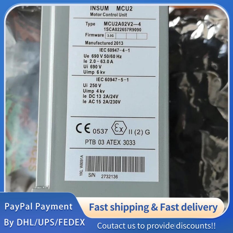 1  PCS NEW ABB MCU2A02V2-4 1SCA022657R9090 #LYQ007